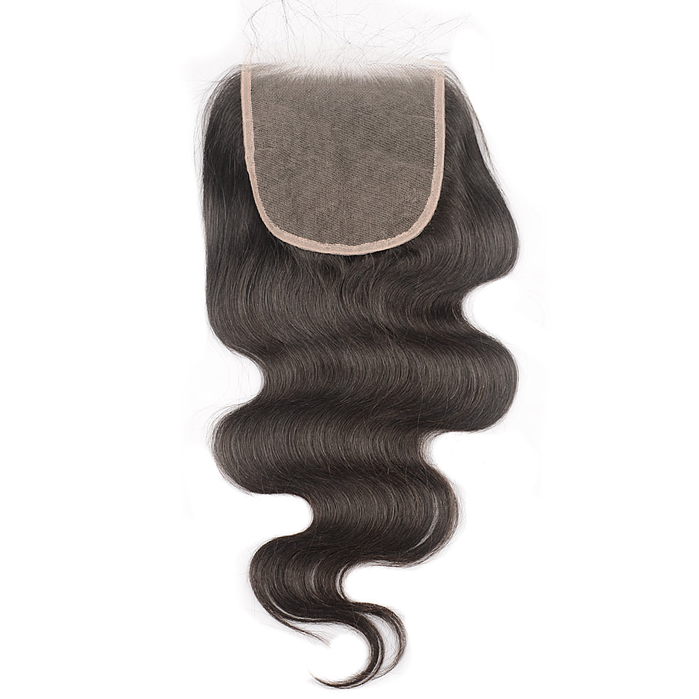 Msmerry Undetectable HD Lace Body Wave 5*5 HD Lace Natural Black Hair Closure